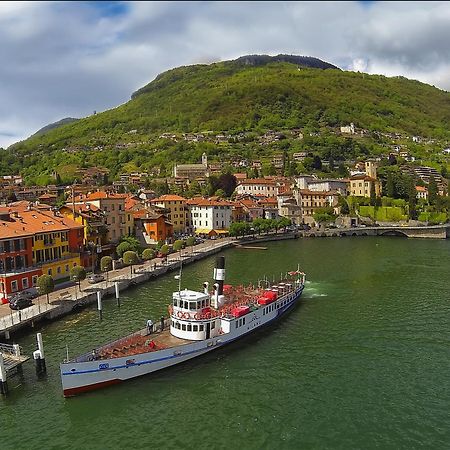 Elegant Historic Large House On Lake Como Apartment Gravedona Bagian luar foto