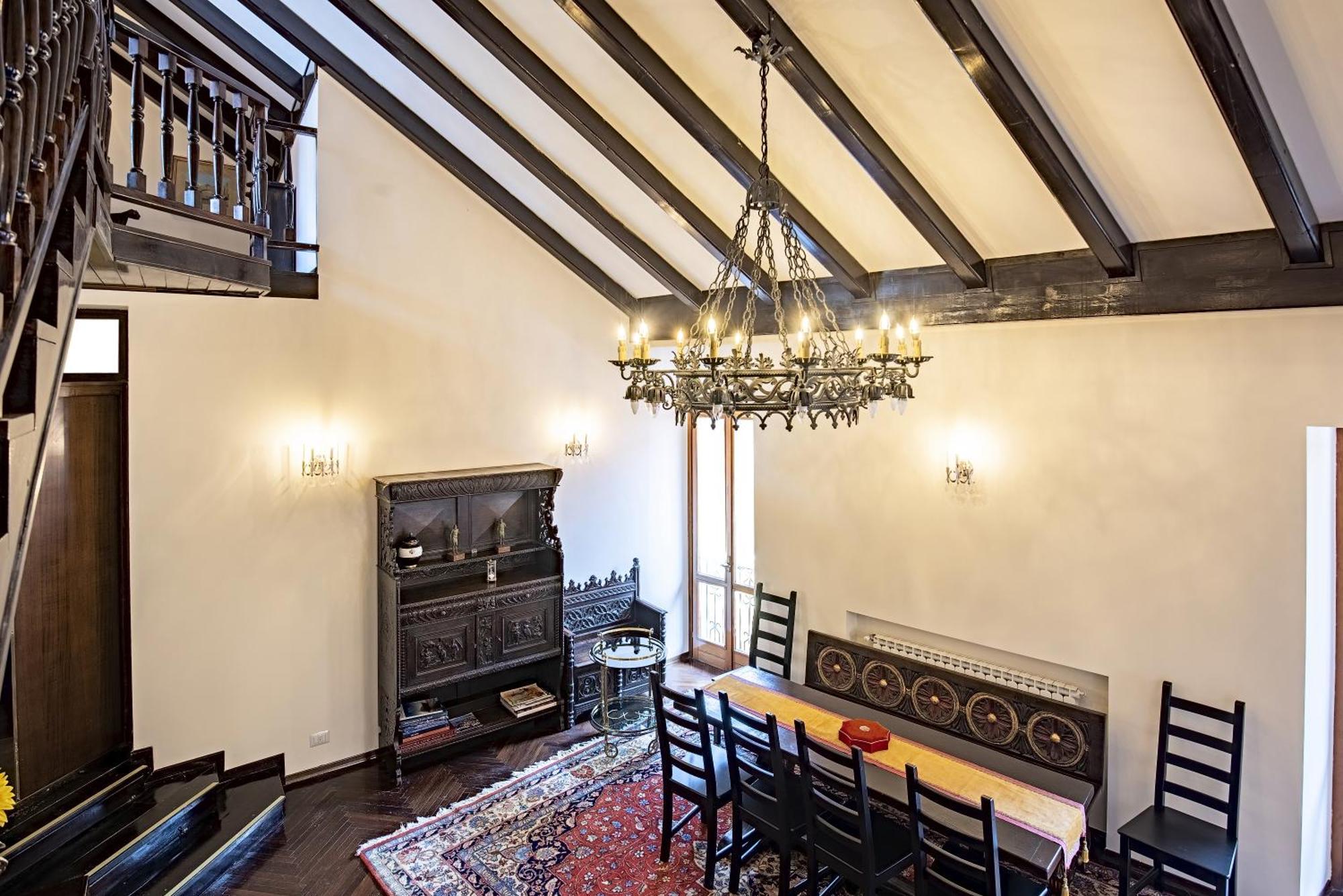 Elegant Historic Large House On Lake Como Apartment Gravedona Bagian luar foto